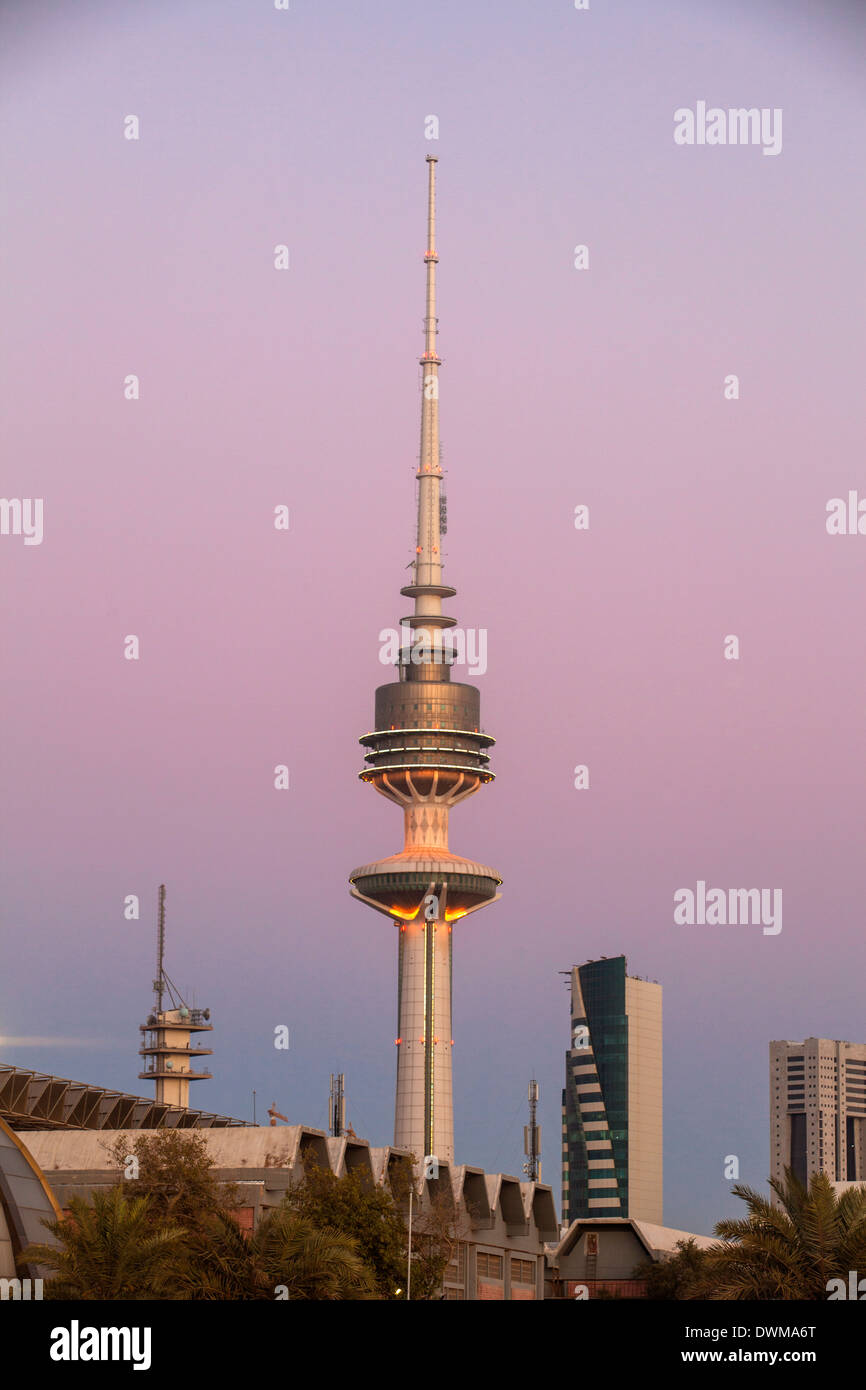 Liberation Tower, Kuwait-Stadt, Kuwait, Naher Osten Stockfoto