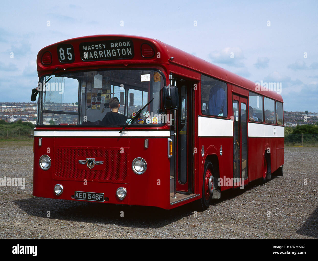 Leyland Panther Cub einzelne Doppeldecker-Bus mit East Lancs Körper. Gebauten 1968 Stockfoto