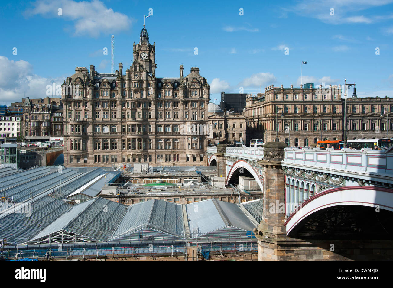 Balmoral Hotel, Edinburgh Stockfoto