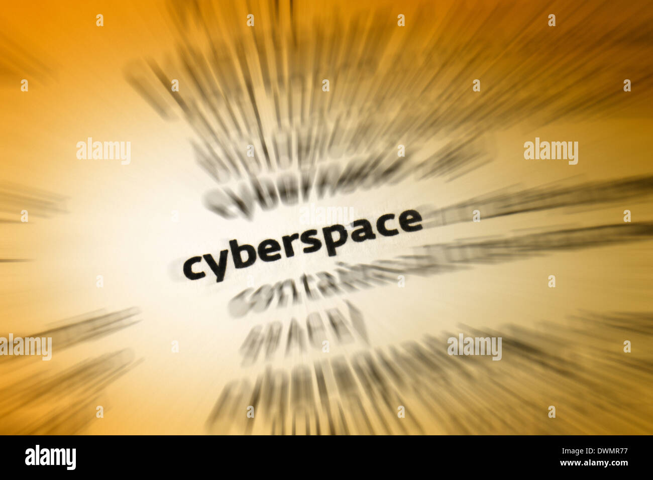Cyberspace Stockfoto