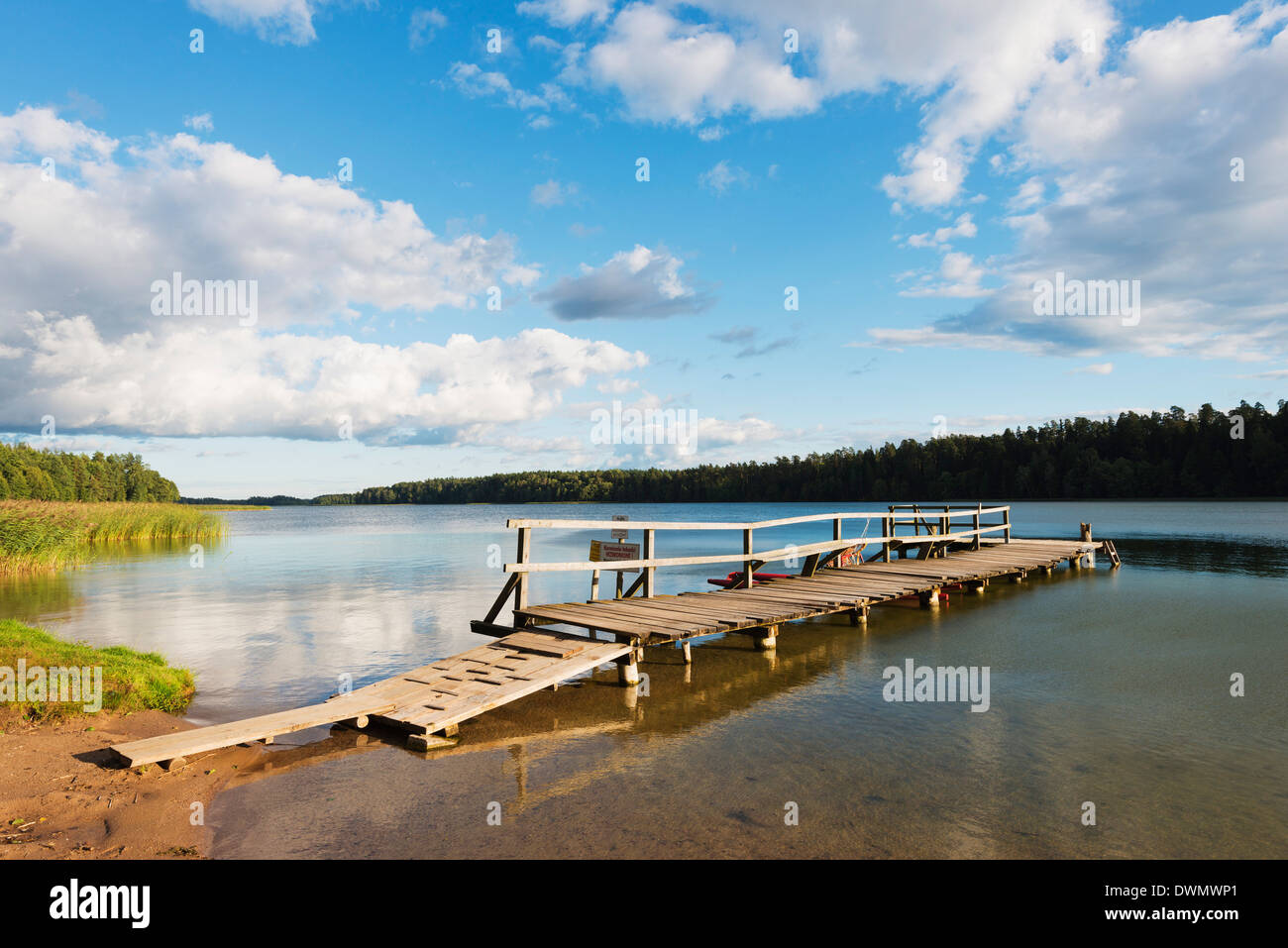 See Wigry, Wigry-Nationalpark, Polen, Europa Stockfoto