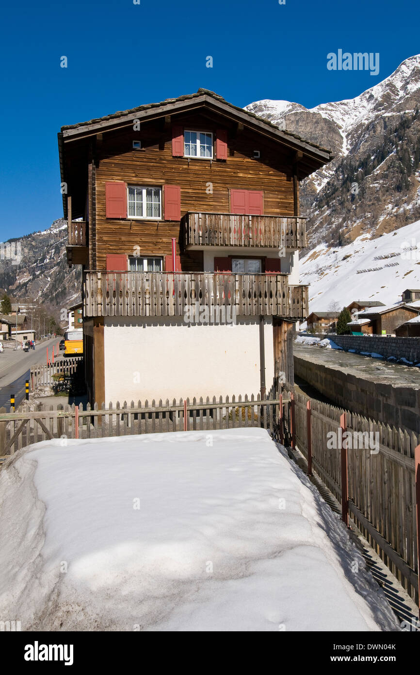 Schweiz, Kanton Graubünden, Vals Stockfoto