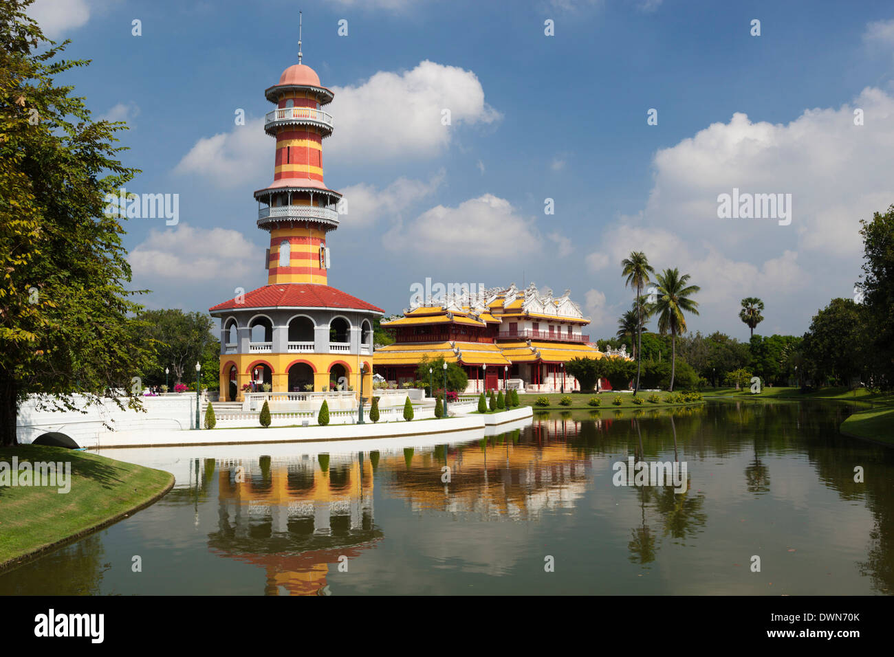 Ho Withun Thasana (der weisen Suche), Bang Pa-in Palast, Bang Pa-in, Zentral-Thailand, Thailand, Südostasien, Asien Stockfoto