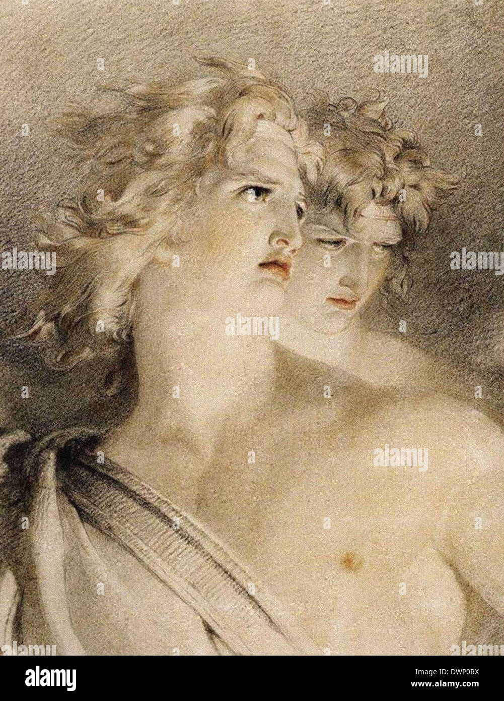 Sir Thomas Lawrence - Satan als ein gefallener Engel Stockfoto