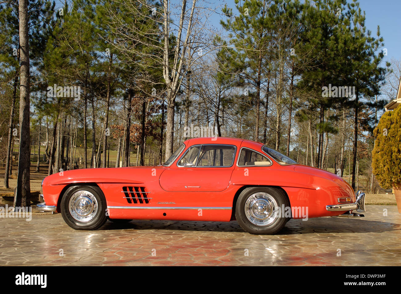 1952-Mercedes 300 sl Flügeltürer sinniert RM Stockfoto