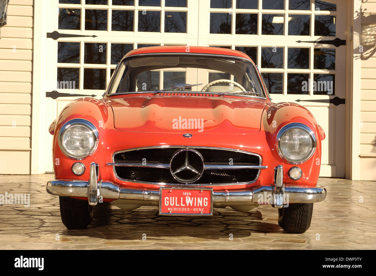 1952-Mercedes 300 sl Flügeltürer sinniert RM Stockfoto