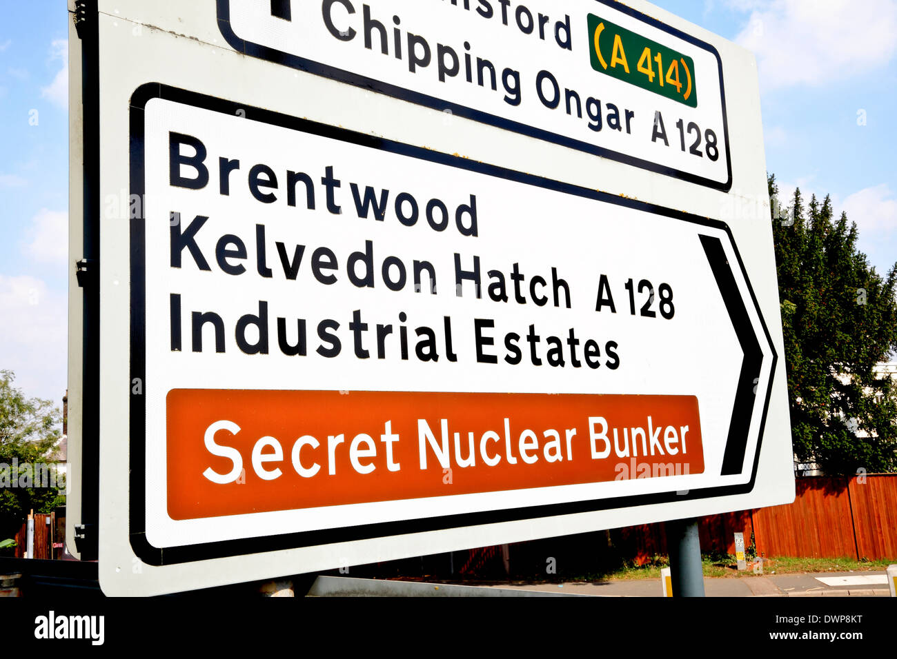 9356. Kelvedon Hatch, geheimen Atombunker, Brentwood, Essex, England Stockfoto