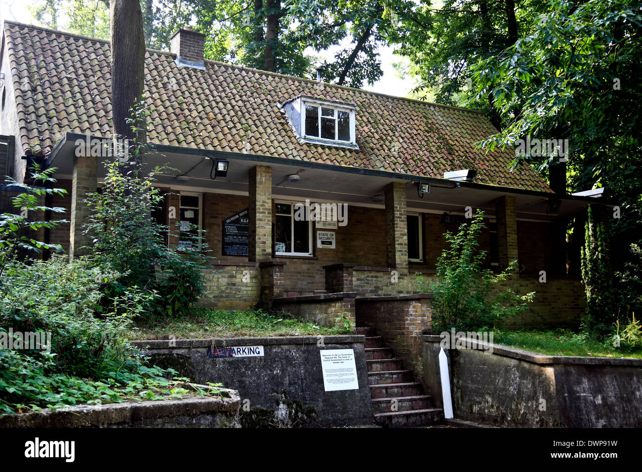 9358. Kelvedon Hatch, geheimen Atombunker, Brentwood, Essex, England Stockfoto