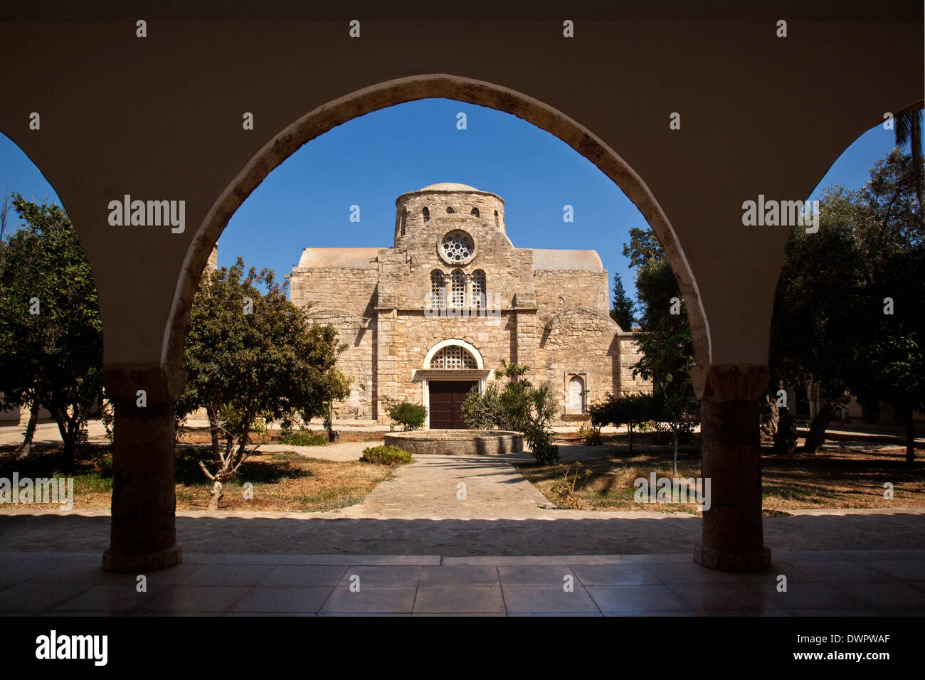 St. Barnabas Kloster - türkische Republik Nordzypern Stockfoto