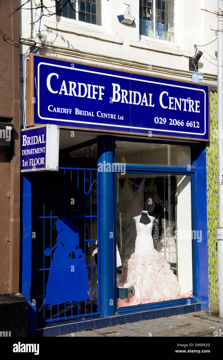 Cardiff Braut Zentrum, Cardiff, Wales. Stockfoto