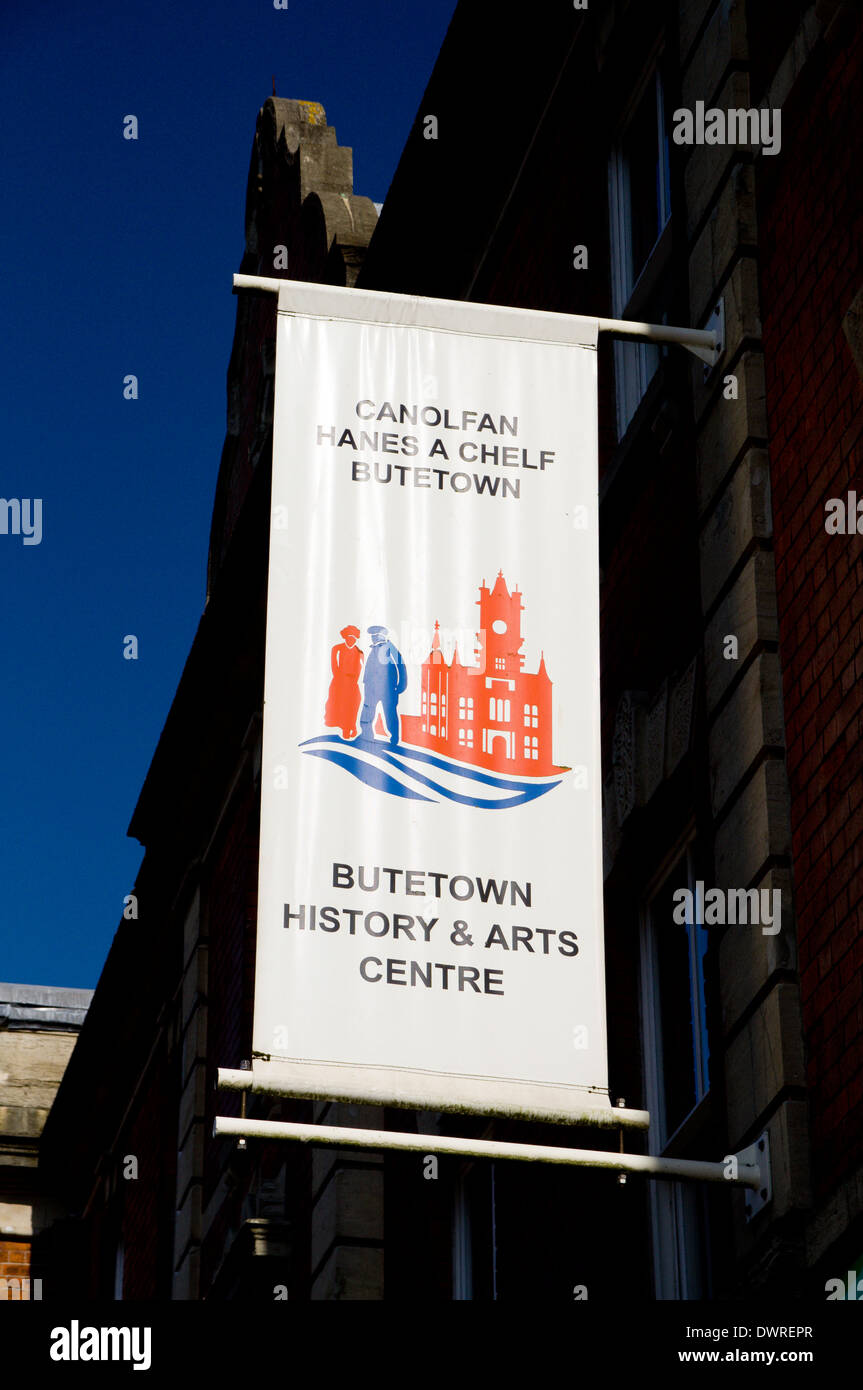 Butetown Geschichte und Kunst-Zentrum, Bute Street, Cardiff, Wales. Stockfoto