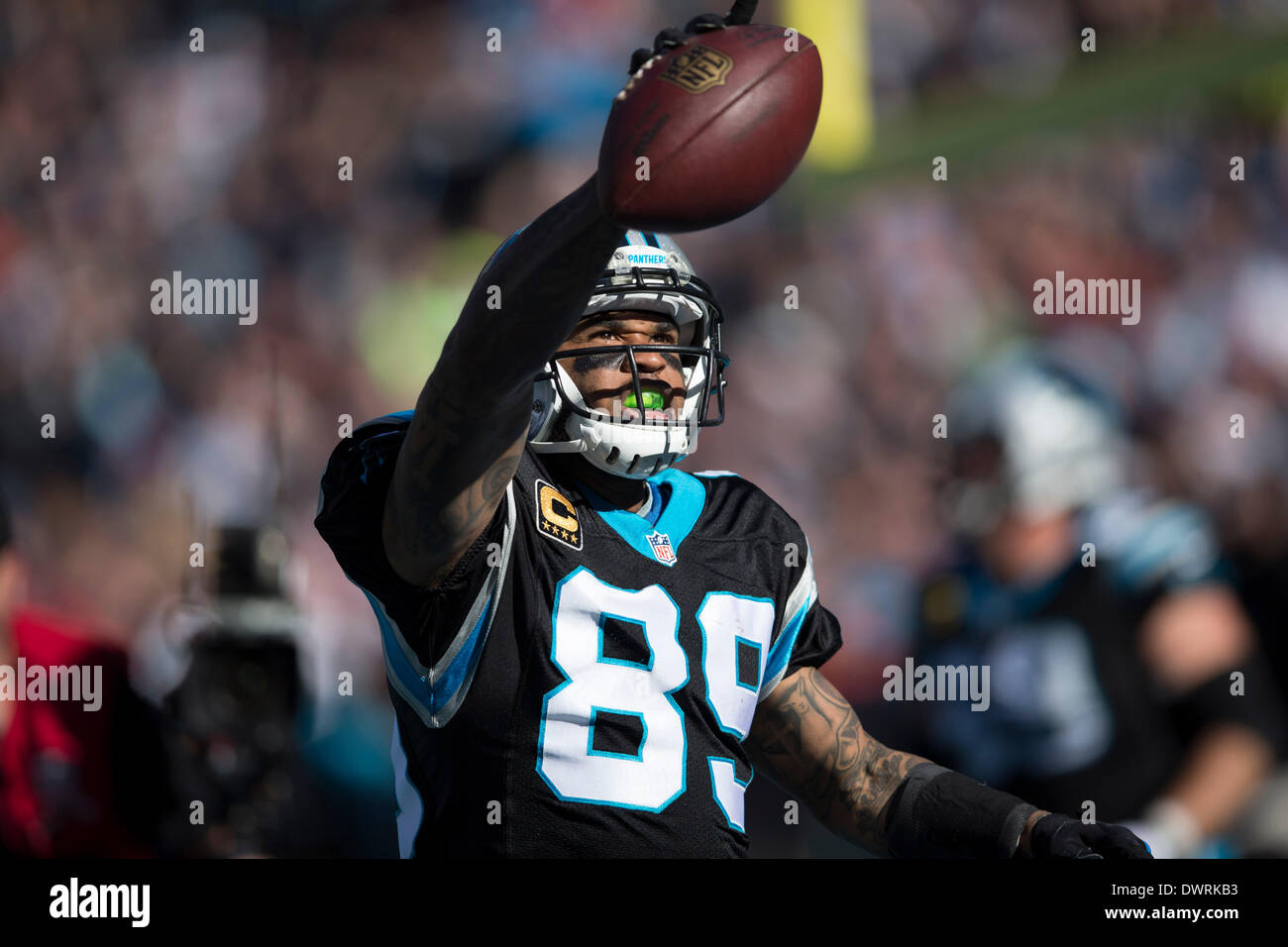 Datei. 12. März 2014. Der Agent für Wide Receiver STEVE SMITH sagt, dass die fünf Mal Pro Bowl Auswahl spielte sein letzte Spiel für die Carolina Panthers, obwohl sein Agent nicht weiß, warum das Team den erfahrenen Spieler nicht freigegeben. Smiths langjähriger Vertreter D. Fox sagte die Panthers haben den Handel Smith versucht, aber er erwartet, dass sein Mandant schließlich freigegeben werden wird. Er sagte, dass die Panthers Smith, 34, seinen Vertrag, Umstrukturierung der fordert, ihn zu $ 7 Millionen unter dem diesjährigen Gehalt Kappe nicht gebeten haben. Unabhängig davon, ob die Panthers Ausschneiden Smith oder halten Sie ihn wird der Club haben. Stockfoto
