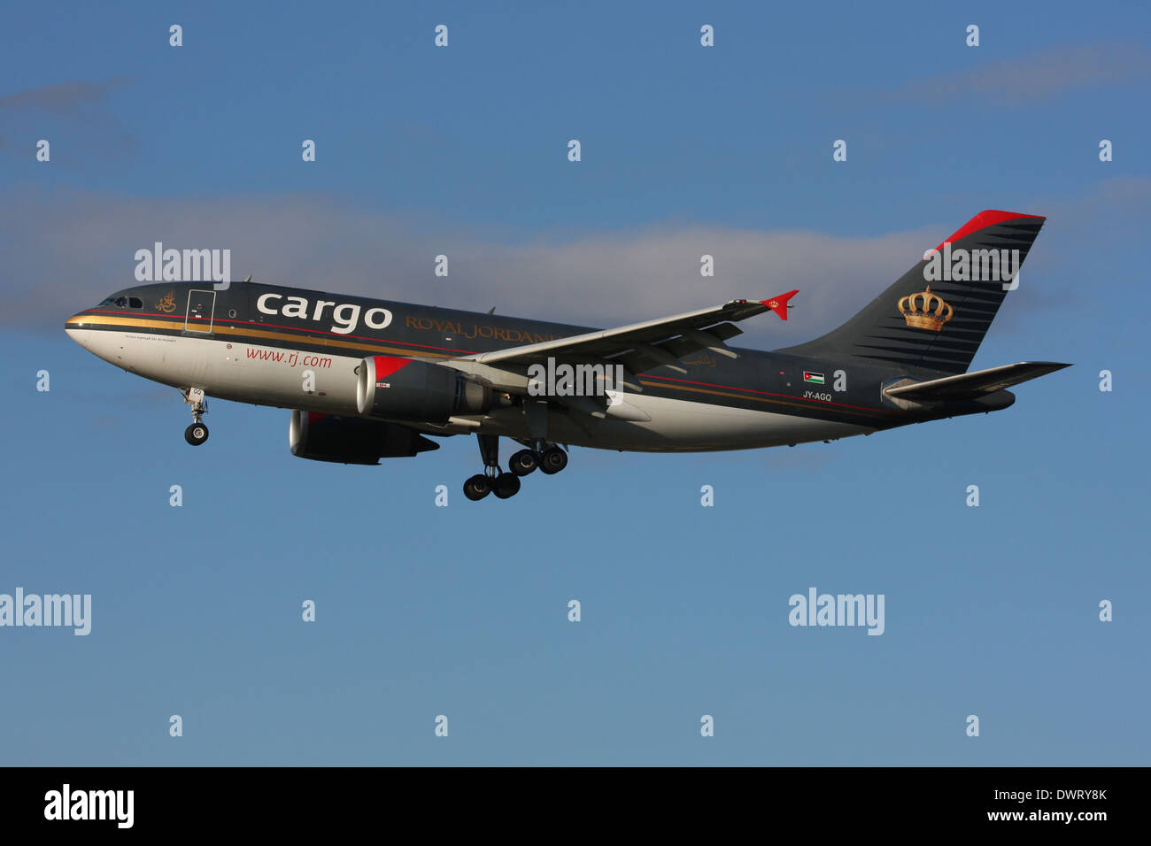 ROYAL JORDANIAN CARGO AIRBUS A310 Stockfoto