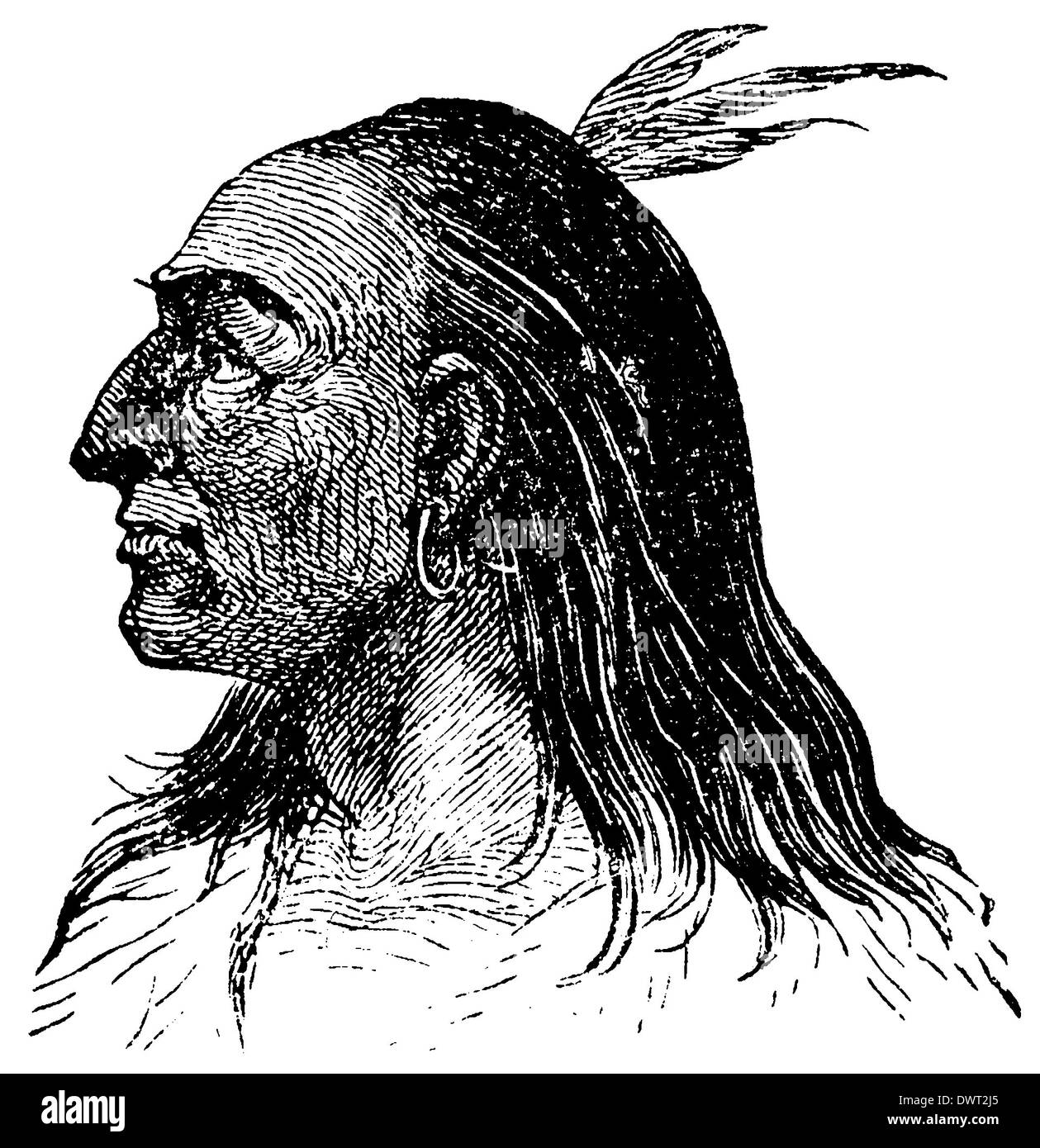 Porträts von einem indischen Stockfoto