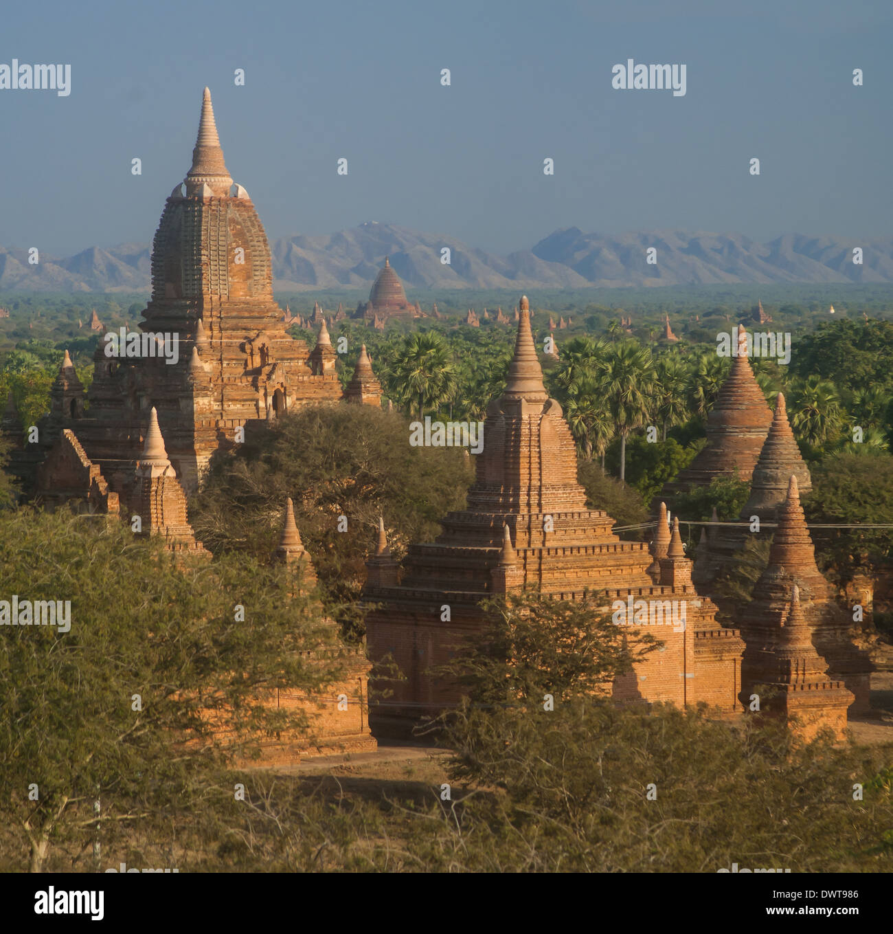 Tempel von Bagan, Myanmar, Burma Stockfoto