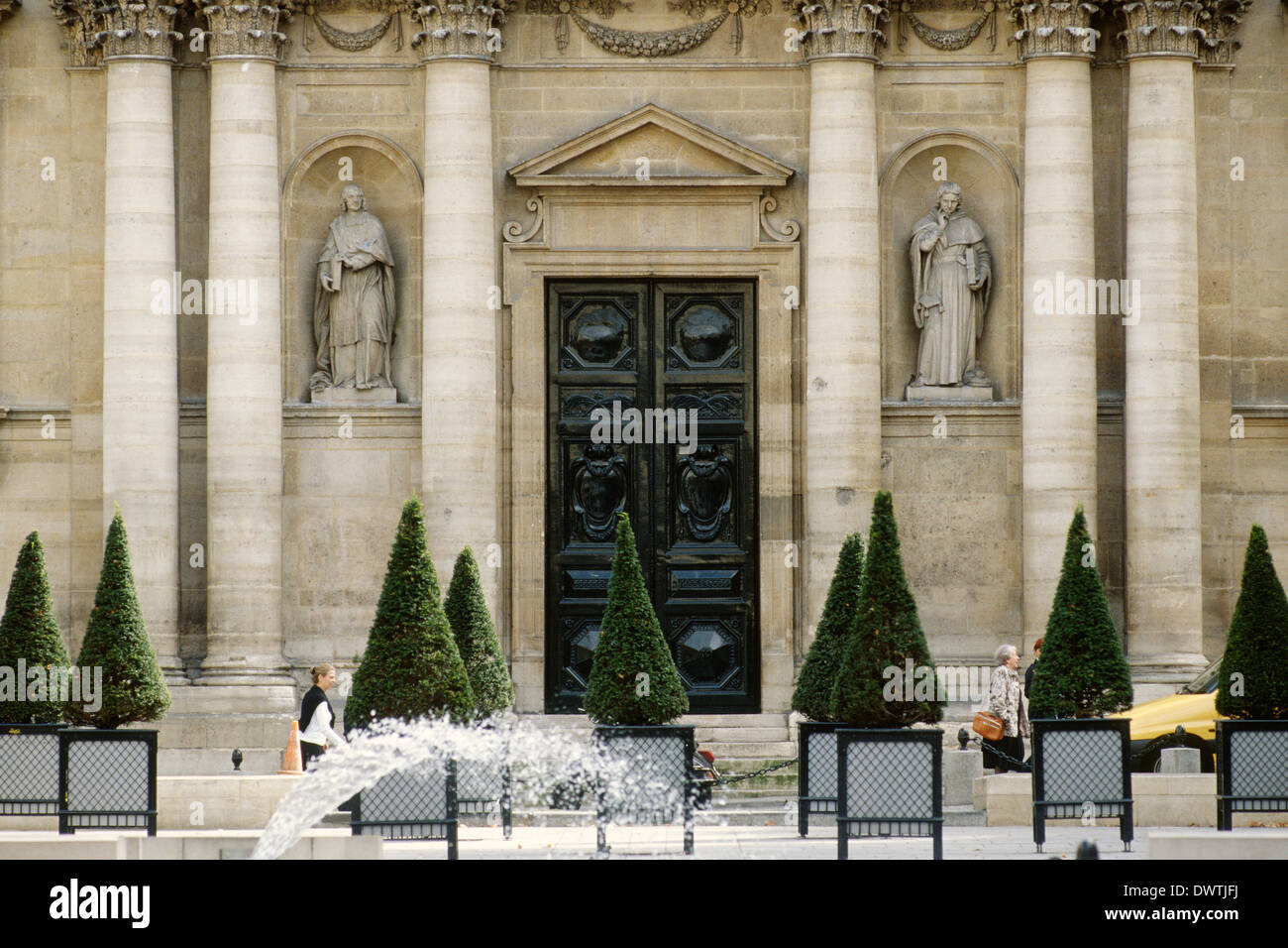 Universität von Sorbonne Place De La Sorbonne-Paris Frankreich Stockfoto