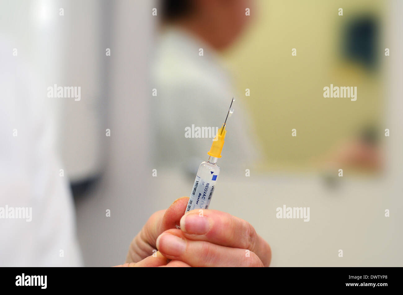 Beratung-Impfstoff Stockfoto