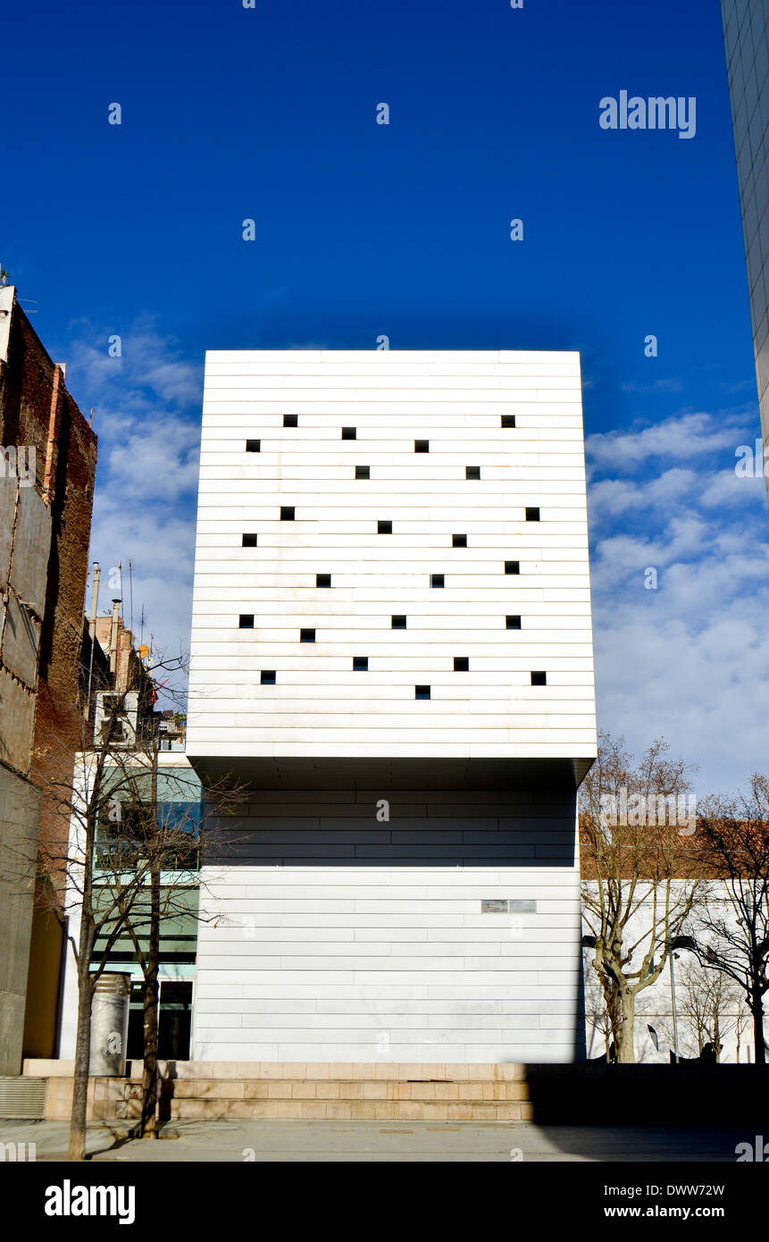 Blanquerna School of Communication Gebäude. Barcelona, Katalonien, Spanien. Stockfoto