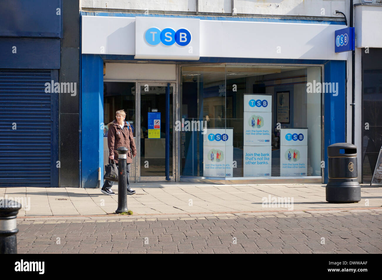Die TSB Bank Worthing West Sussex UK Stockfoto