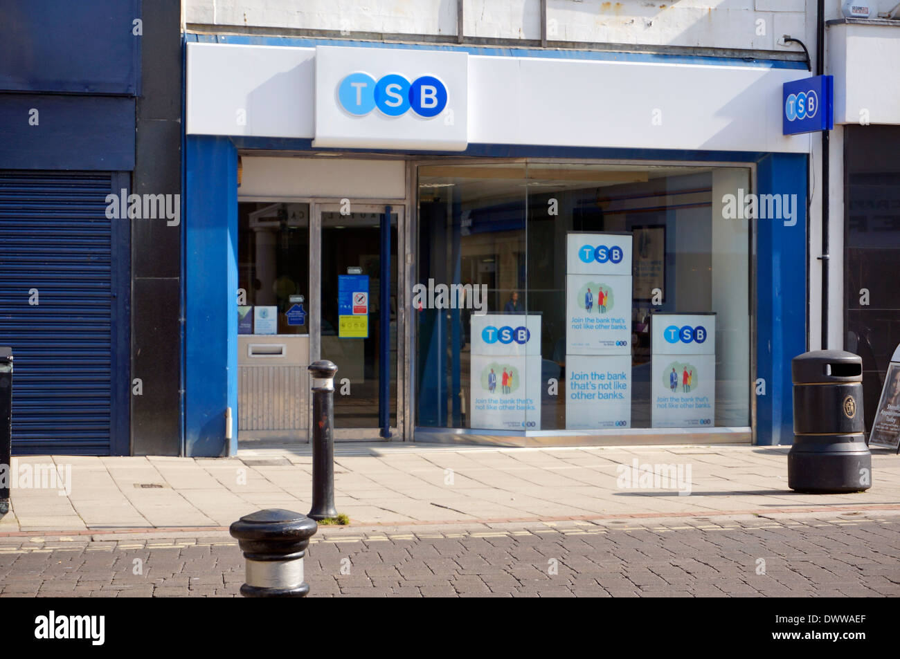 Die TSB Bank Worthing West Sussex UK Stockfoto