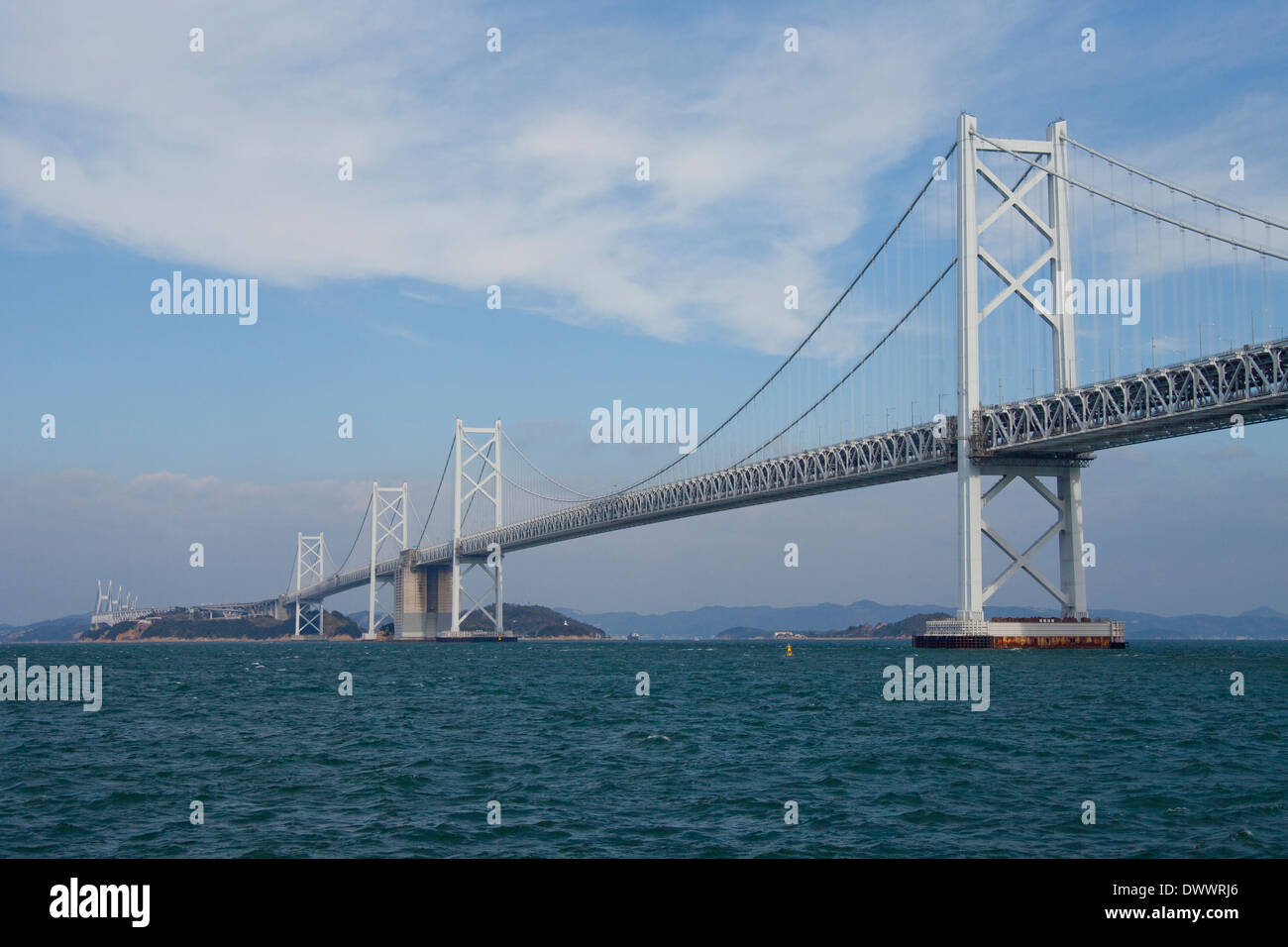 Seto-Ohashi-Brücke, Japan Stockfoto