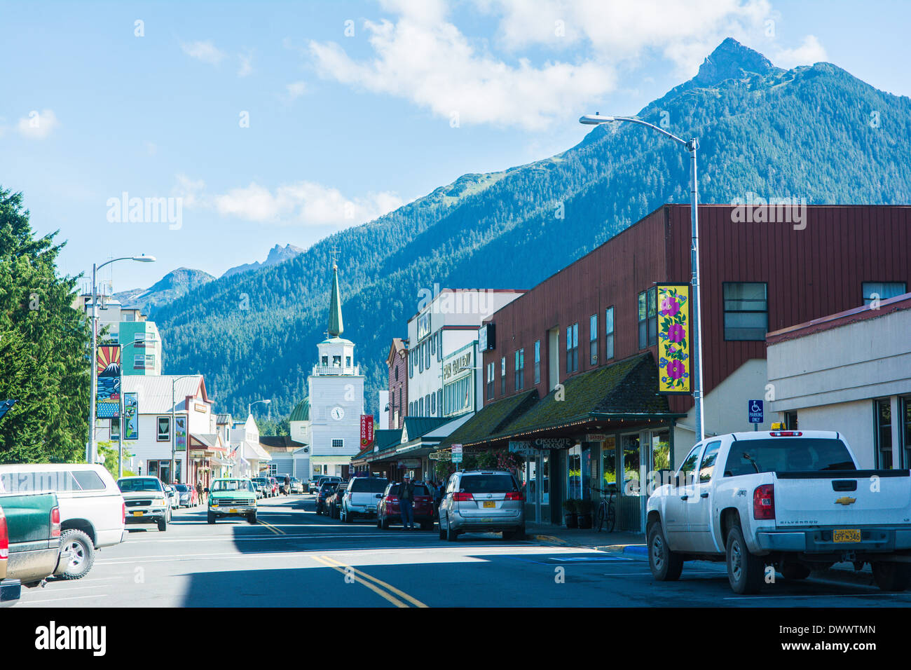 Sitka, Baranof Island, Alaska, USA Stockfoto