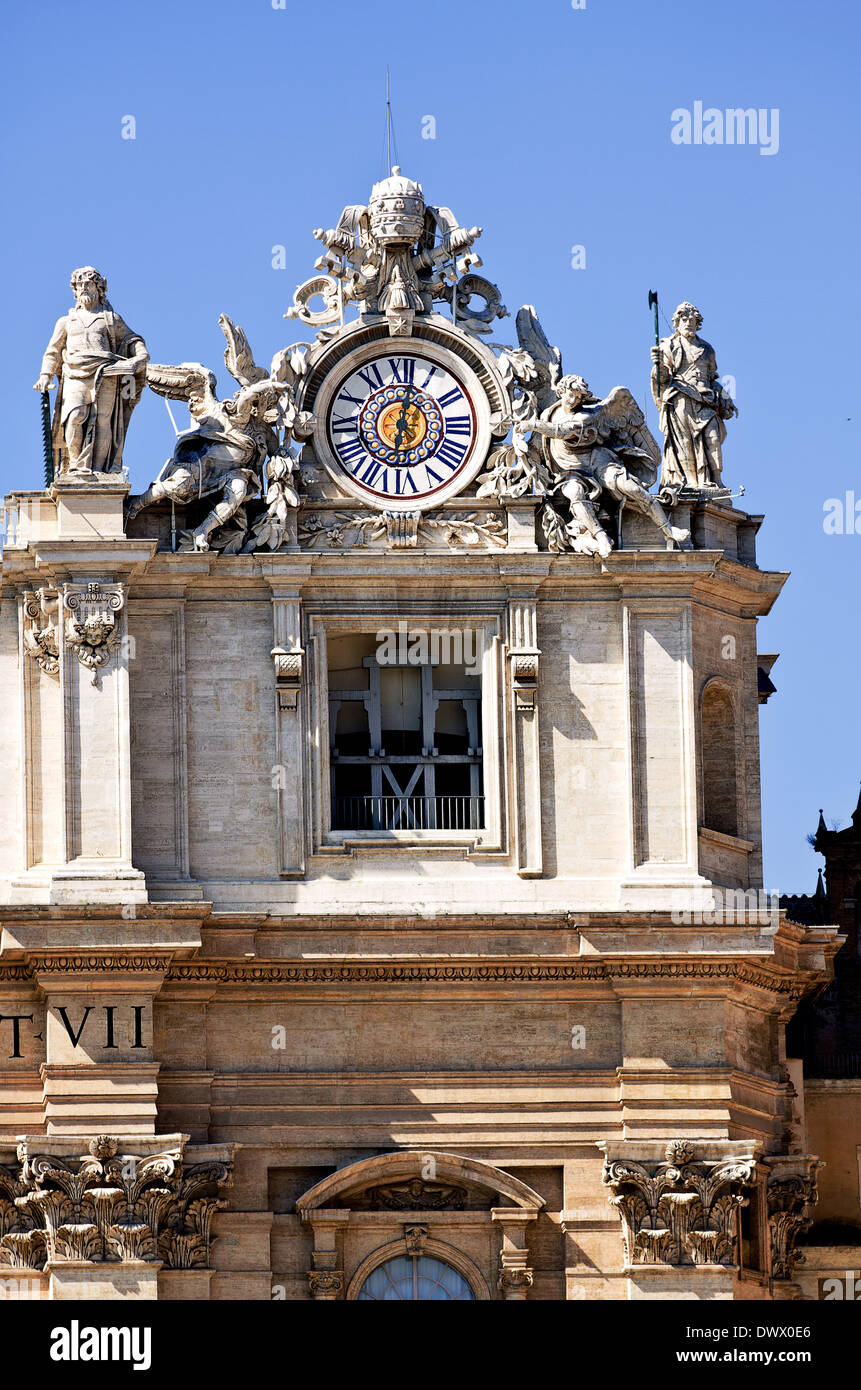 St.-Petri-Dom. Vatikan. Rom. Europa. Stockfoto