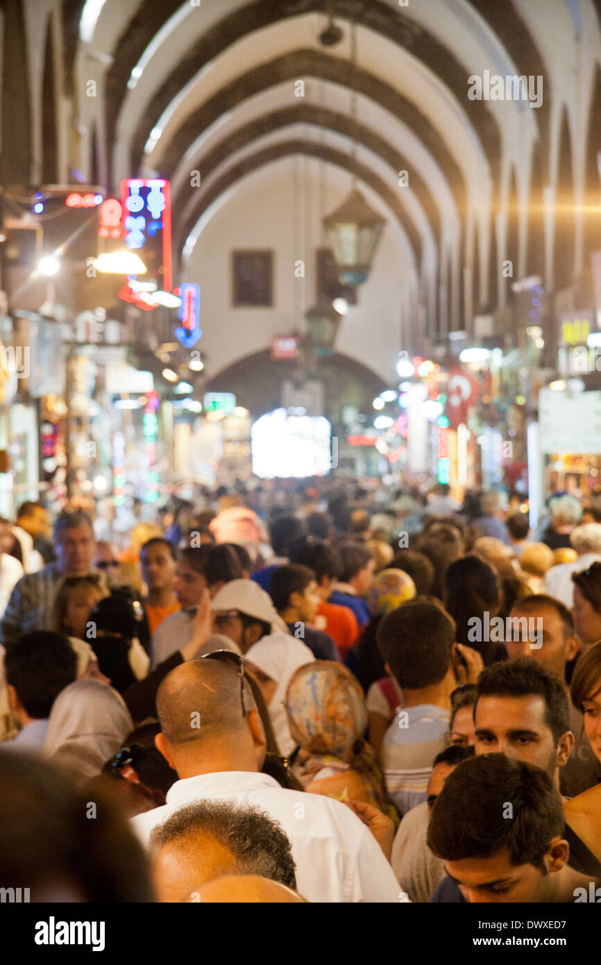 Ägyptische Basar; Gewürzbasar; Misir Carsisi, Eminonu; Istambul Stockfoto