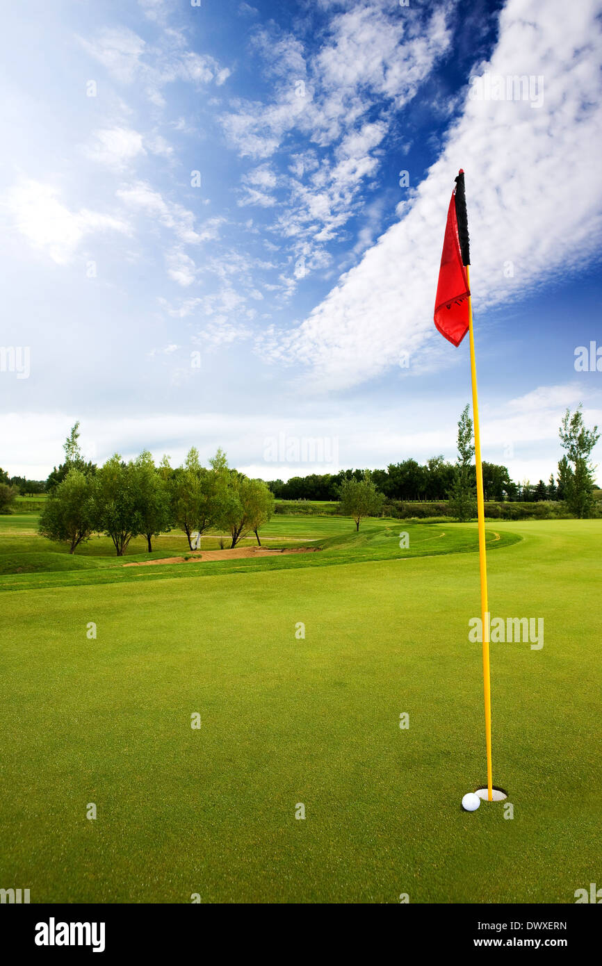 Golfplatz Stockfoto