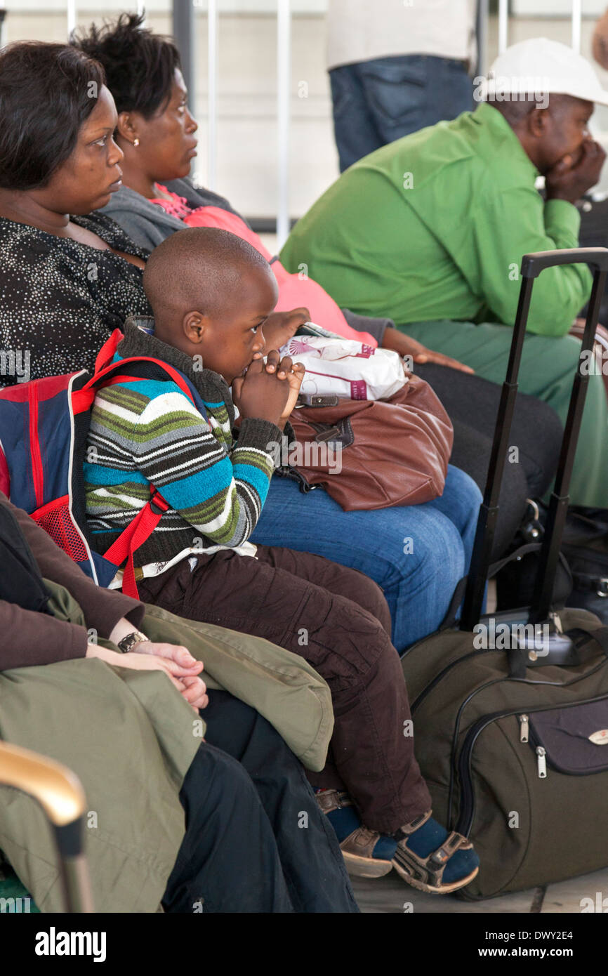 Bole International Flughafen in Addis Abeba, Äthiopien Stockfoto
