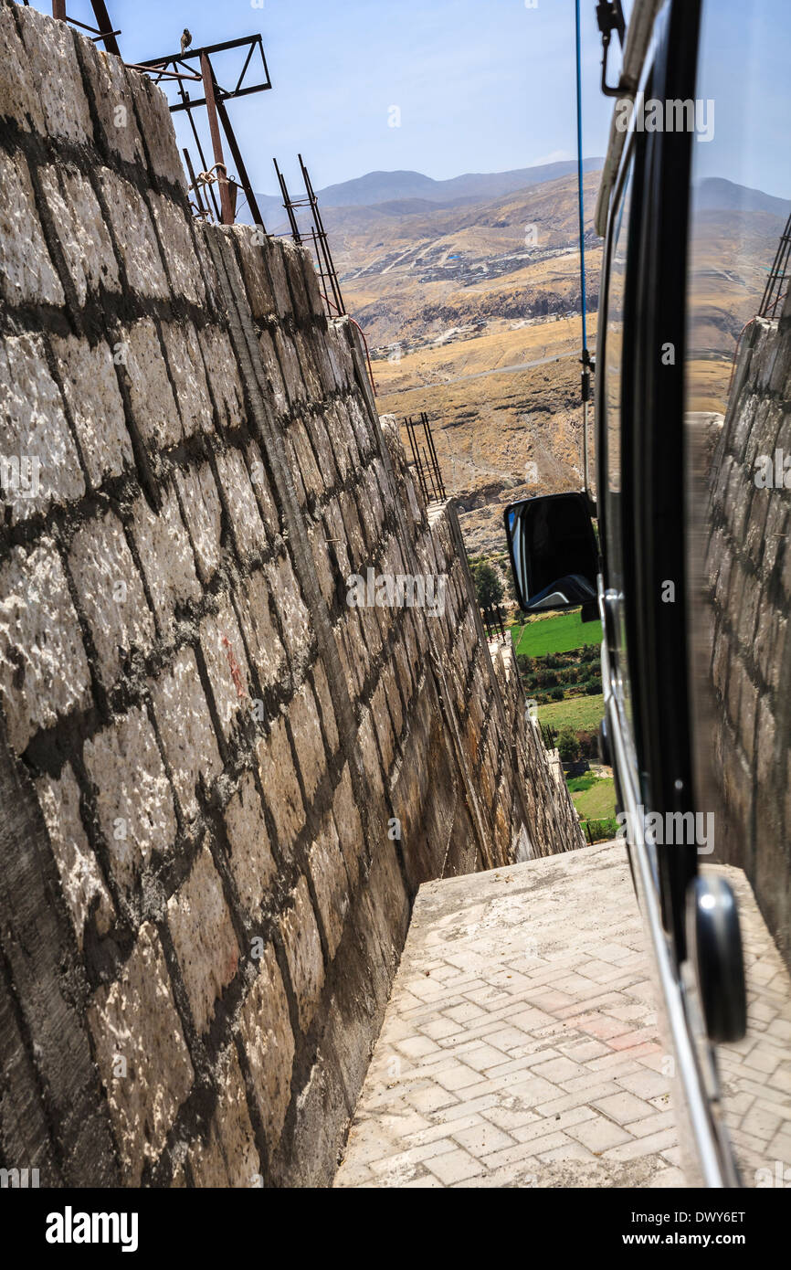 Stadt Straße Arequipa, Peru Stockfoto