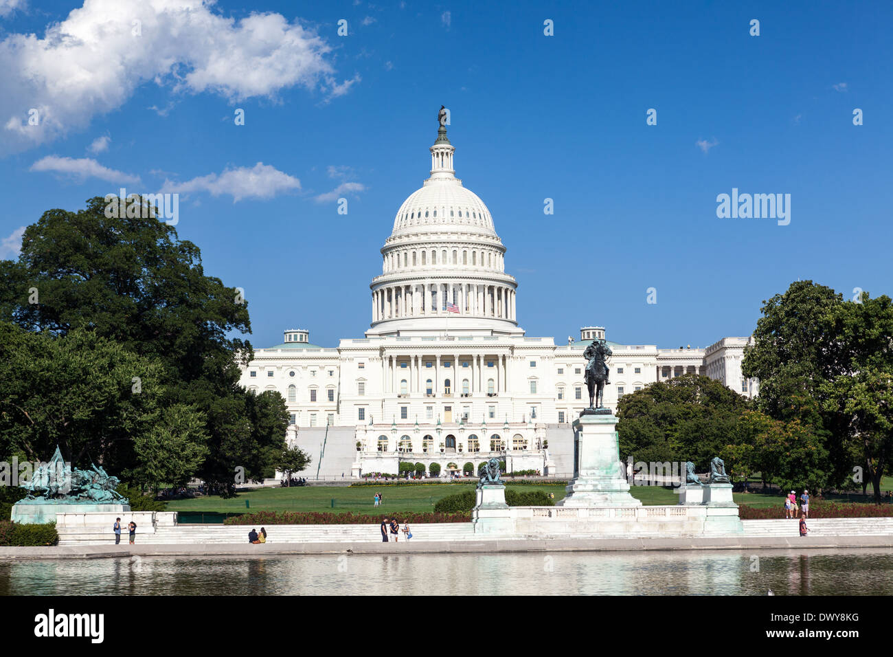 Vereinigte Staaten Kapitol, Washington, DC Stockfoto