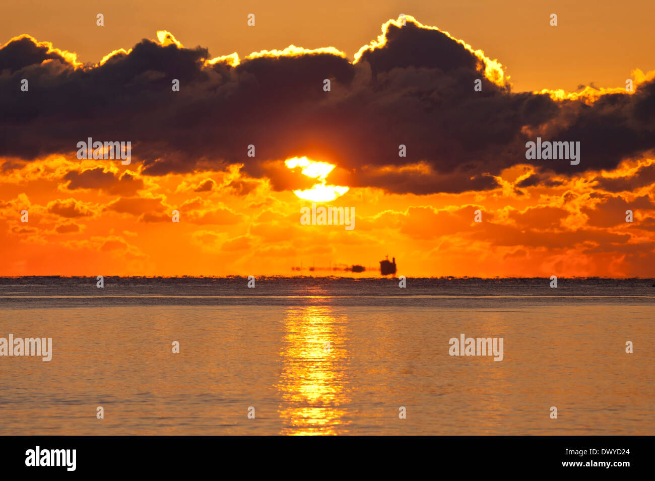 Sunrise, Shima, Mie Präfektur, Japan Stockfoto