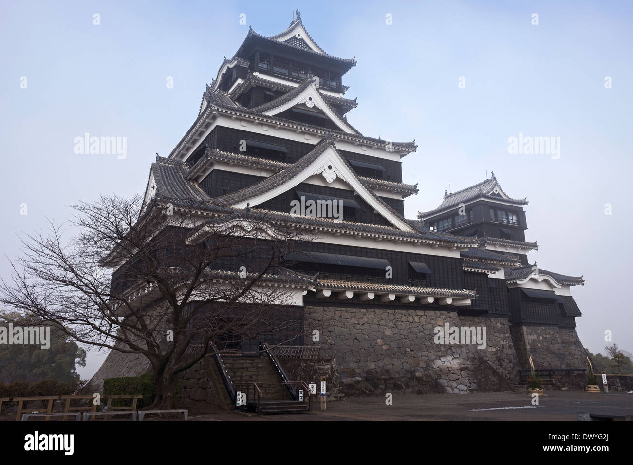 Burg Kumamoto, Kumamoto, Kumamoto Präfektur, Japan Stockfoto