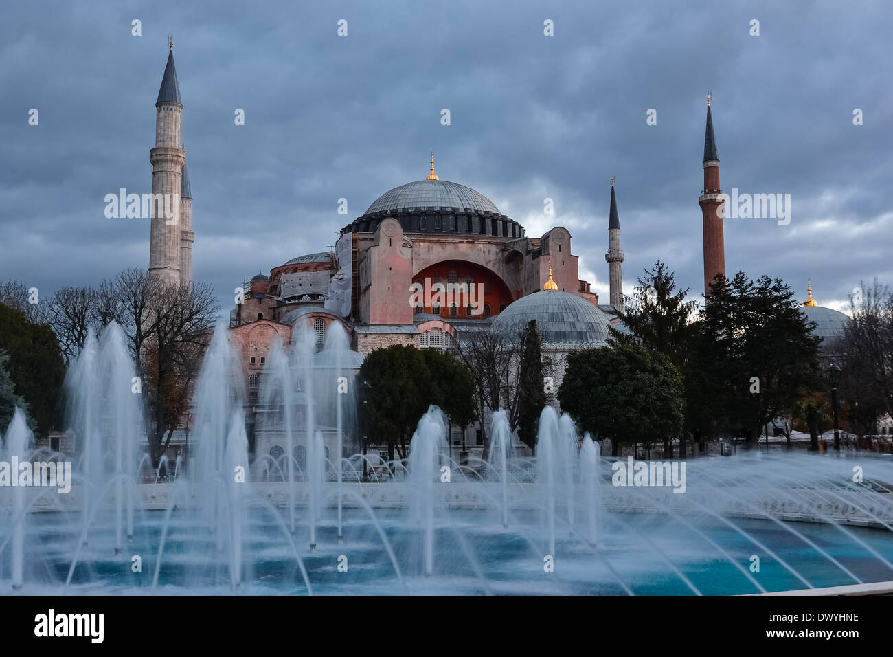 Kirche Hagia Sofia in Istanbul, Konstantinopel, Türkei Stockfoto