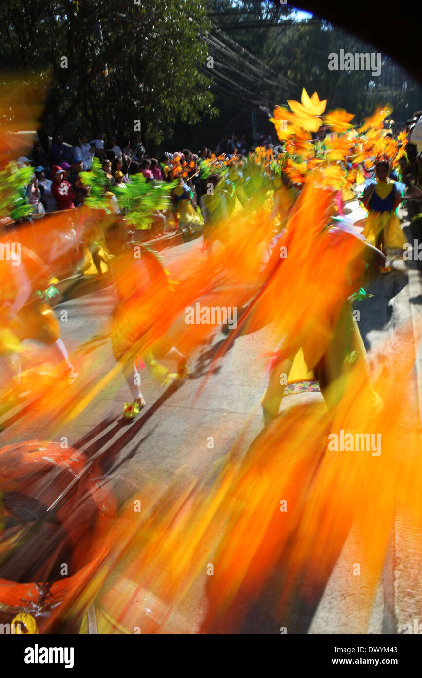 Blumenfest In Baguio Cagayan Philippinen, harnois Benga Flowerfestival Stockfoto