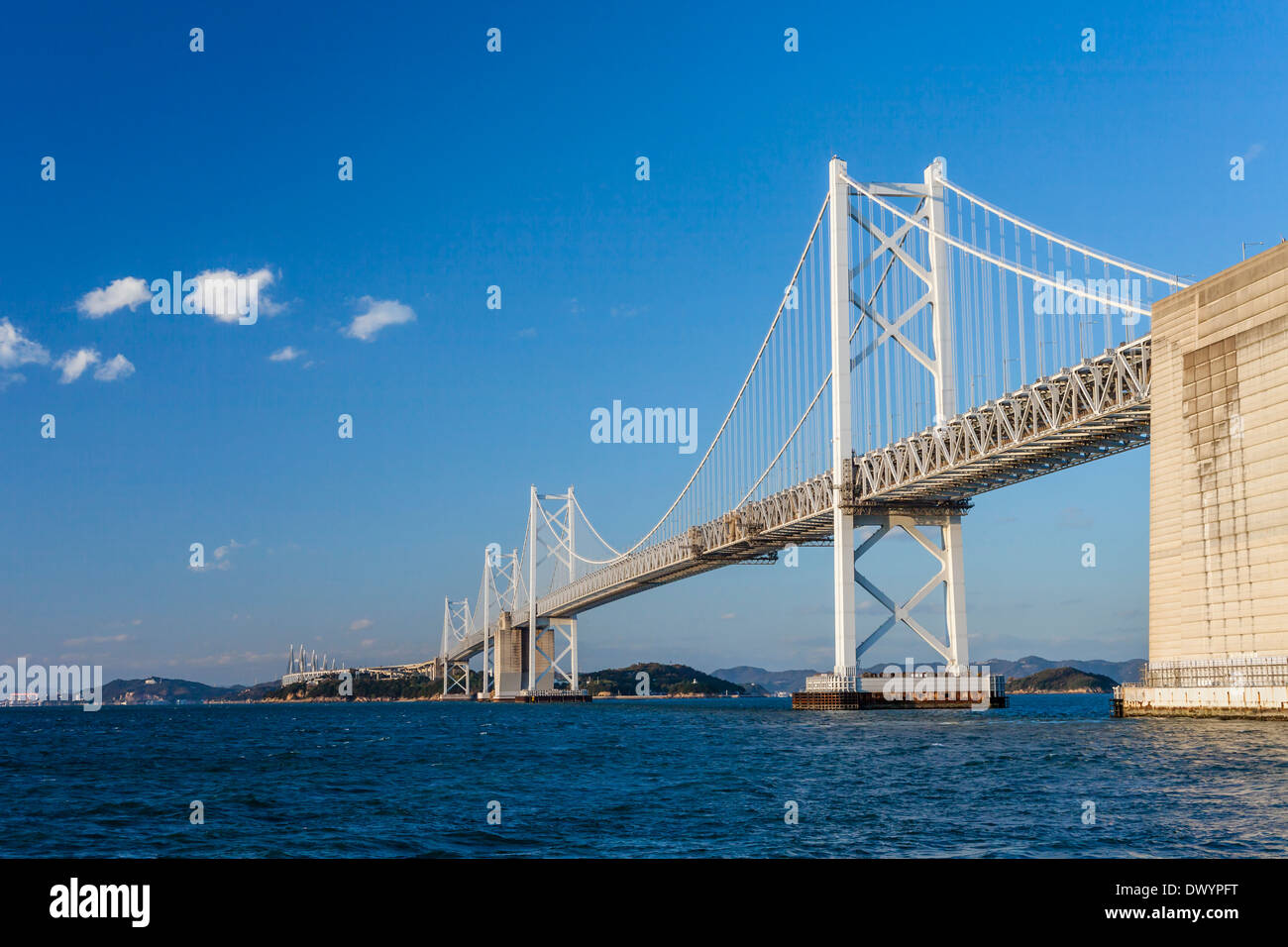 Große Seto Brücke, Kurashiki, Okayama Präfektur, Japan Stockfoto