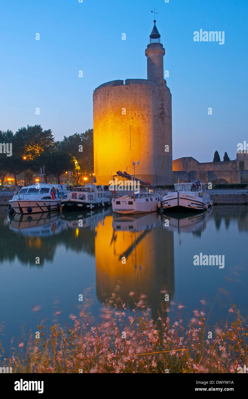 Tour de Constance in Aigues-Mortes Stockfoto