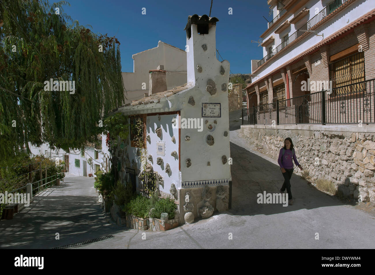 Urban anzeigen, Castril, Provinz Granada, Region von Andalusien, Spanien, Europa Stockfoto
