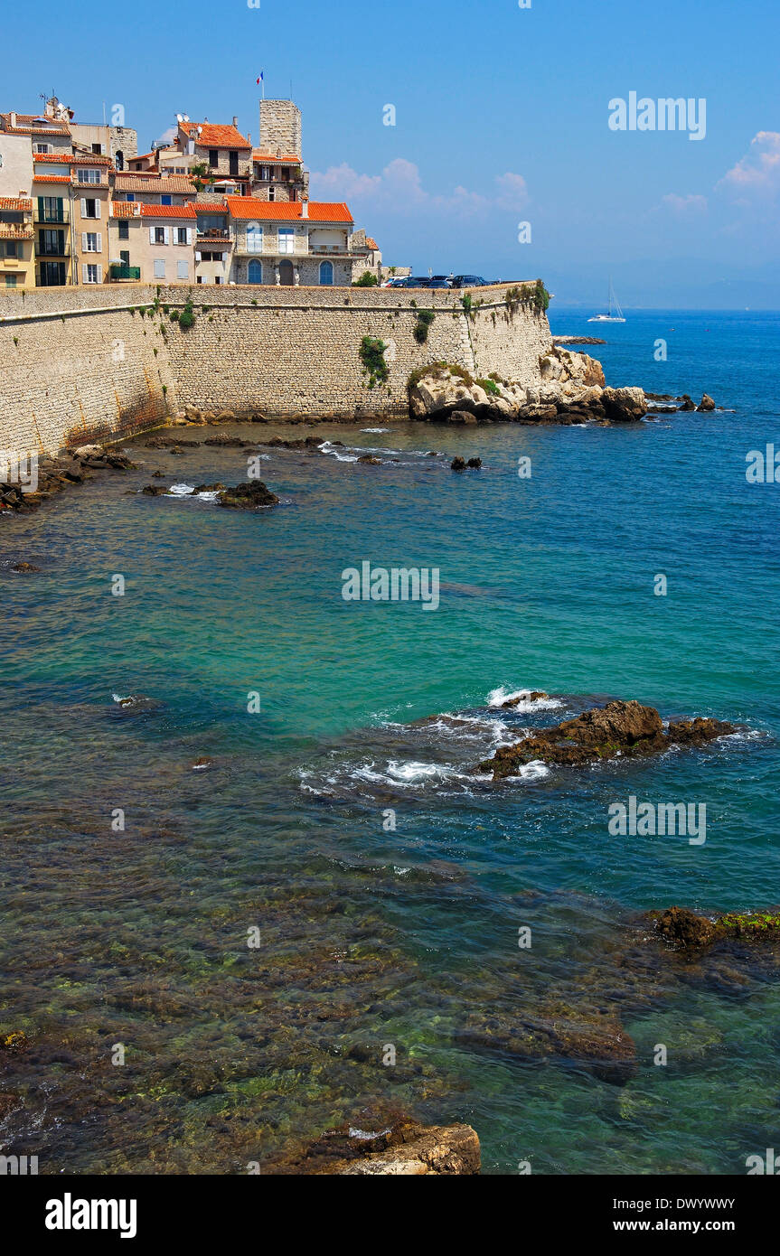 Schloss Grimaldi, Antibes Stockfoto