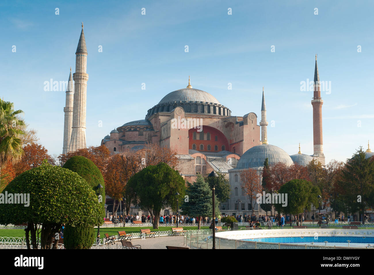 Moschee in Istanbul, Türkei, Europa Stockfoto