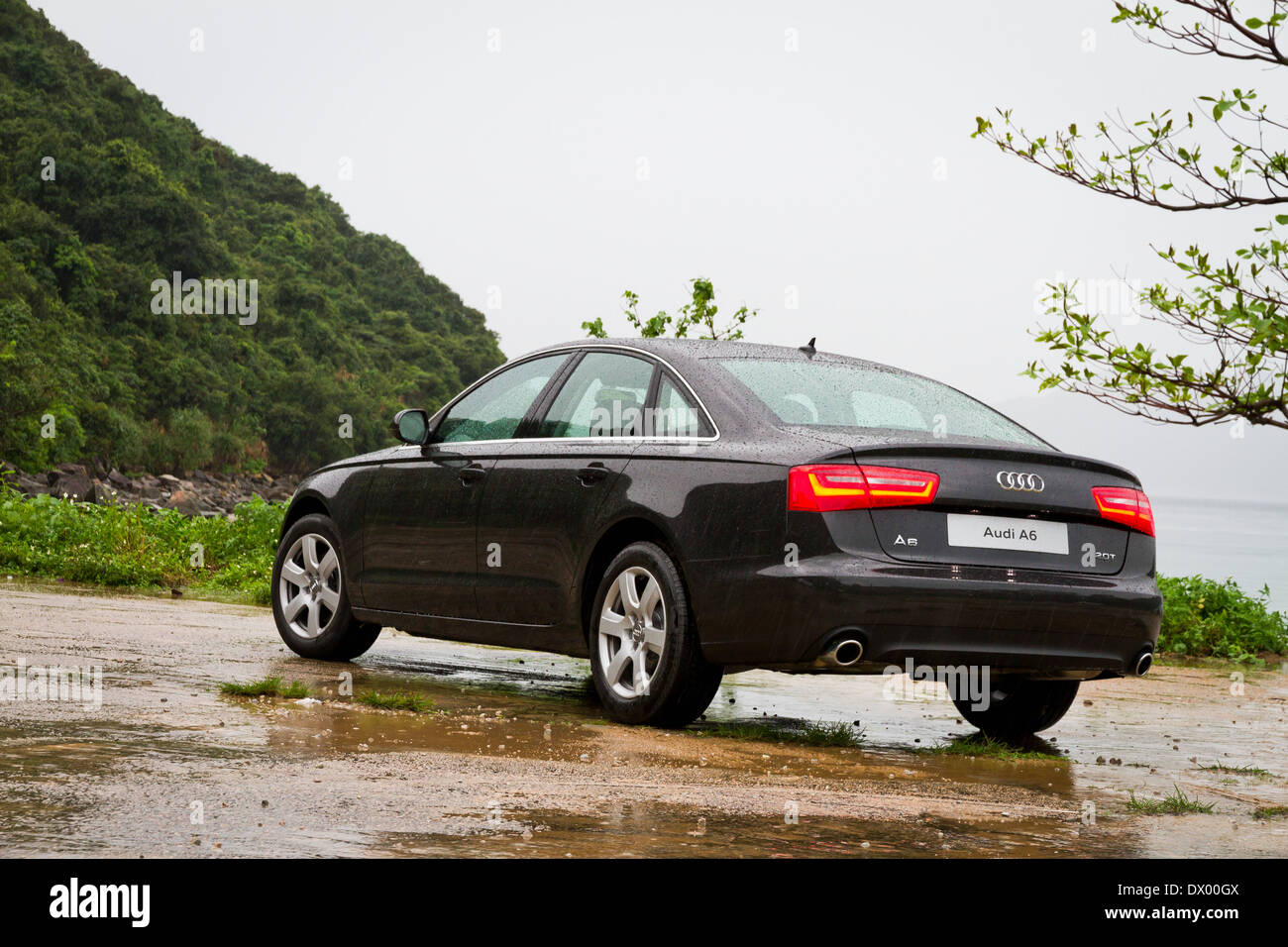 Audi A6 Limousine Stockfoto