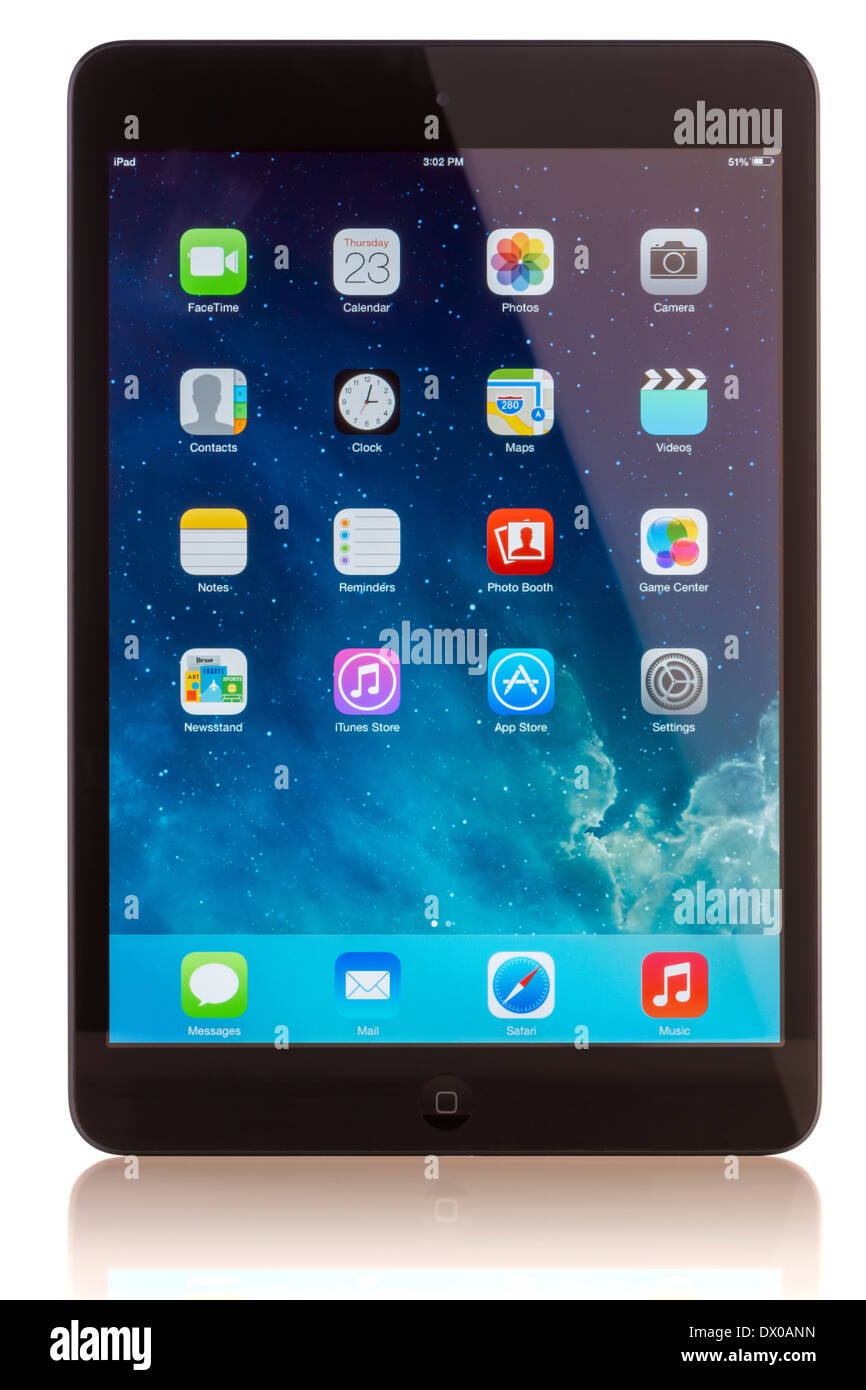 iPad Mini 2 Stockfoto