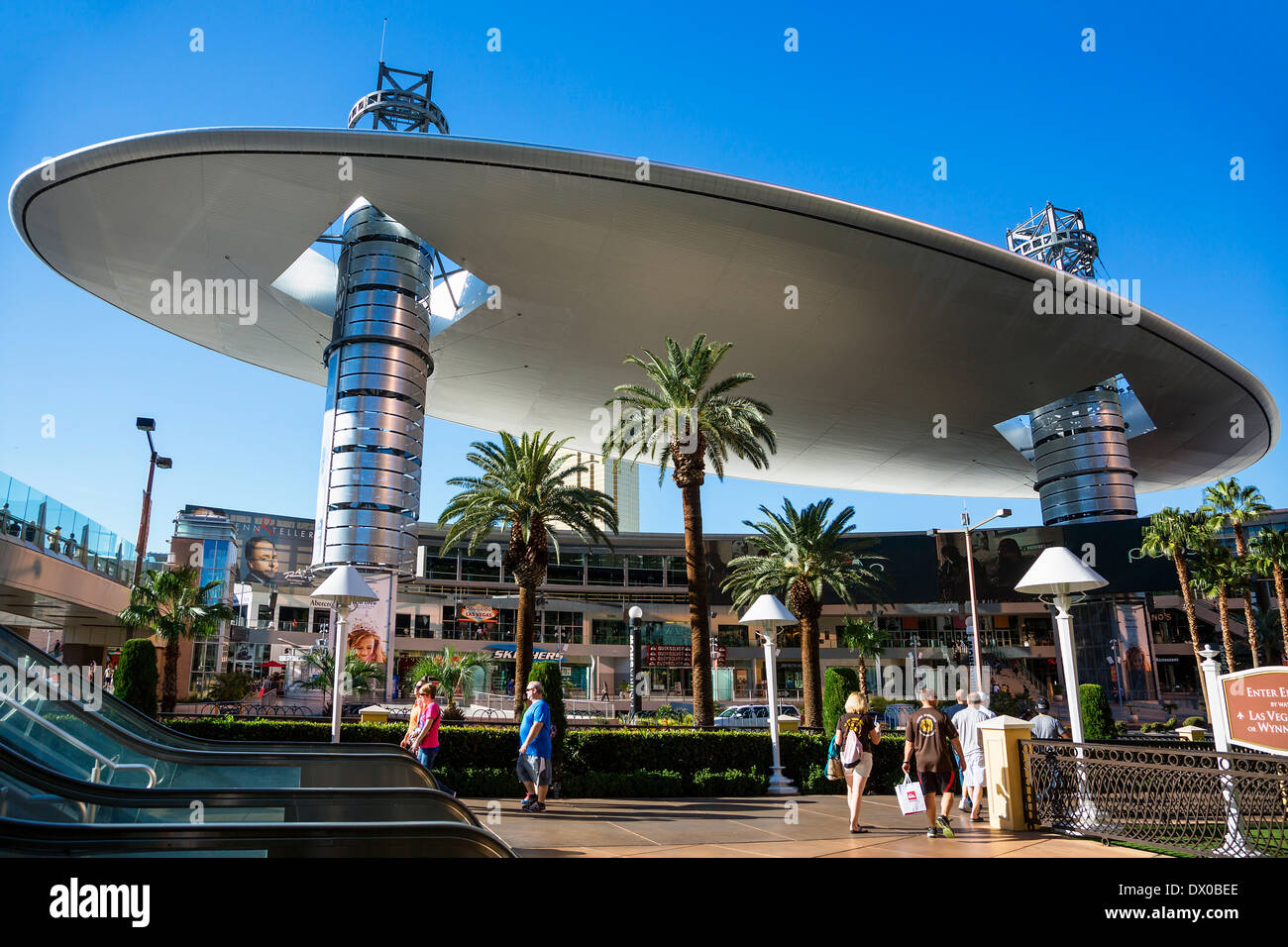 Las Vegas, die Fashion show Mall shopping Stockfoto