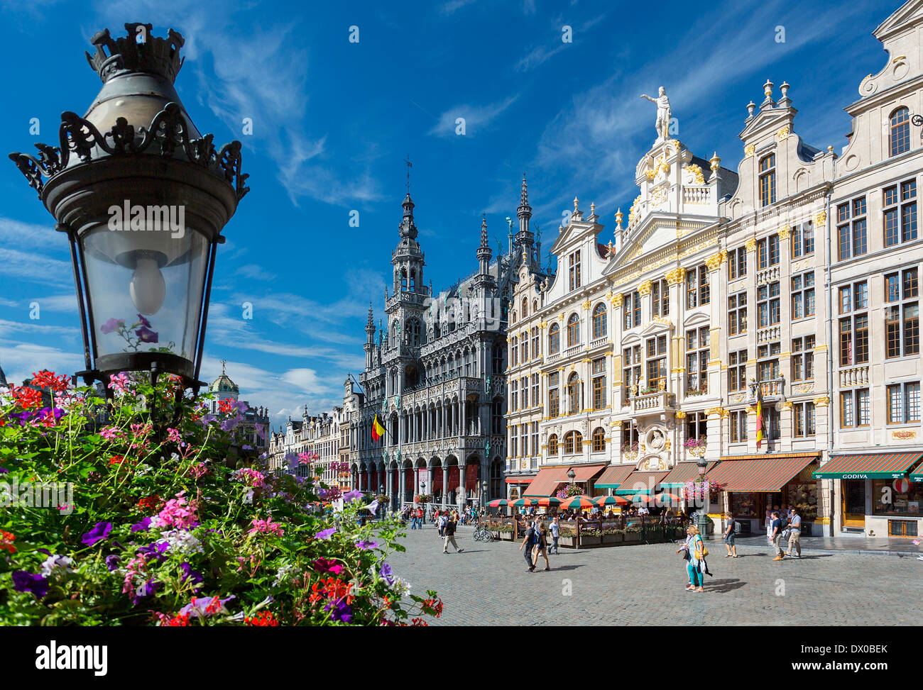 Brüssel, Grand-Place Stockfoto