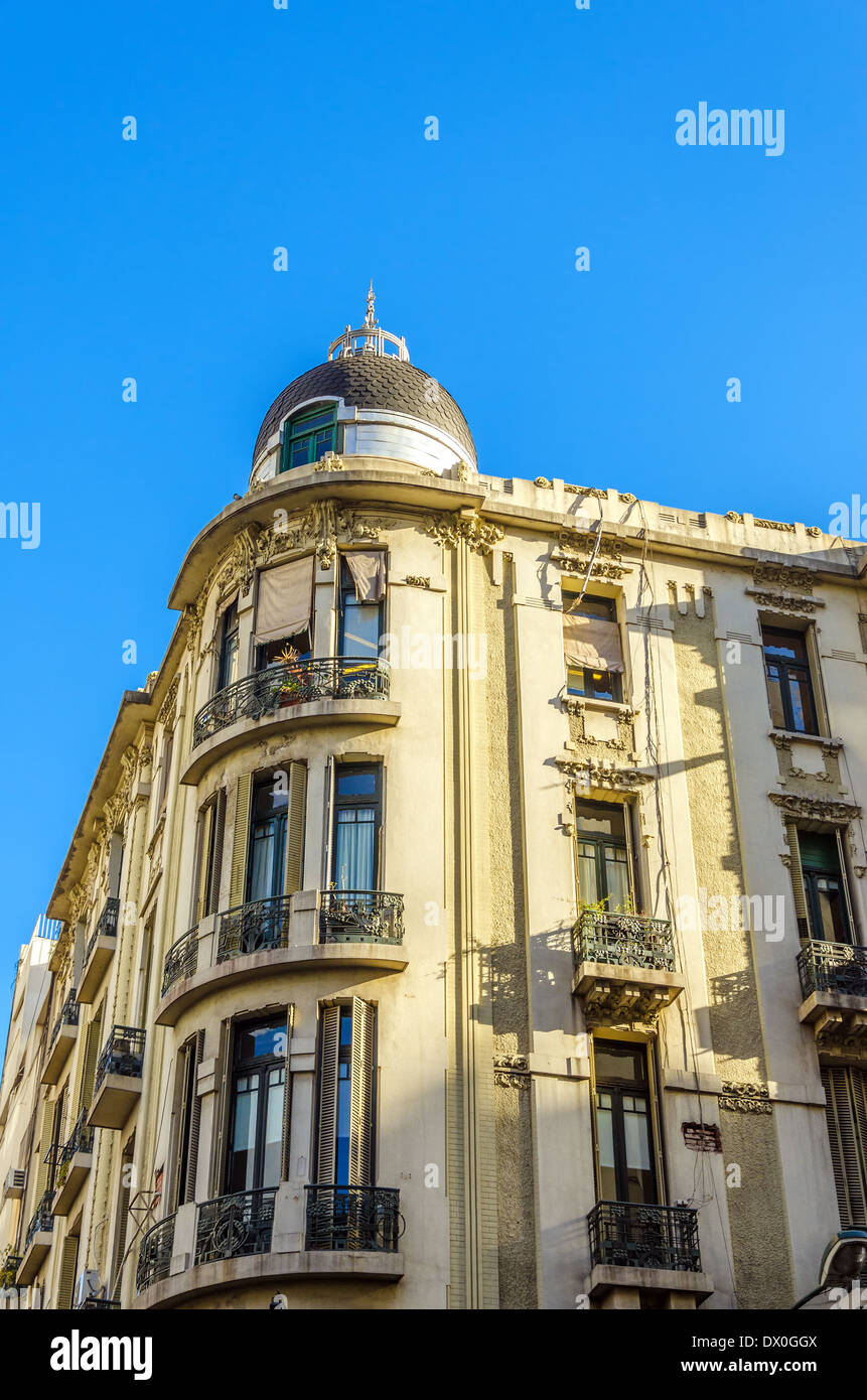 Architektur im französischen Stil in Palermo Viertel von Buenos Aires, Argentinien Stockfoto