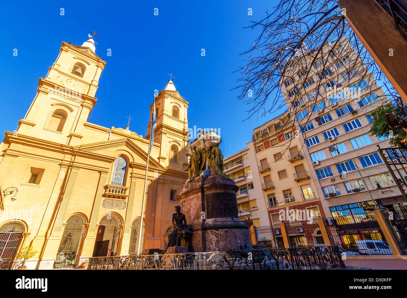 Santo Domingo-Kirche und Kloster im Stadtteil San Telmo in Buenos Aires, Argentinien Stockfoto