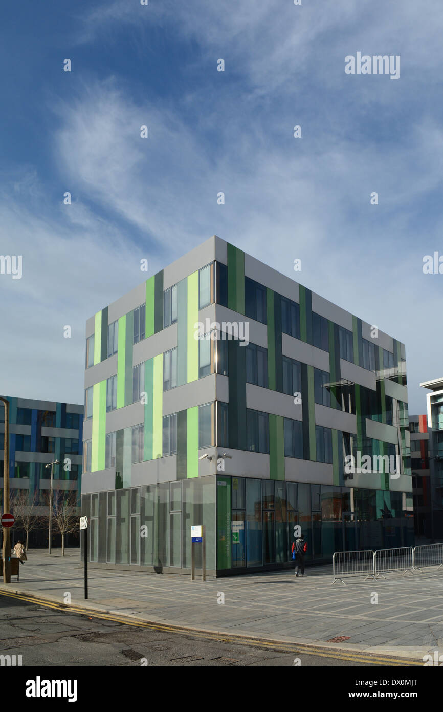 Sheffield University Jessop West Gebäude - Architektur von der Stadt Sheffield, England, Vereinigtes Königreich Stockfoto