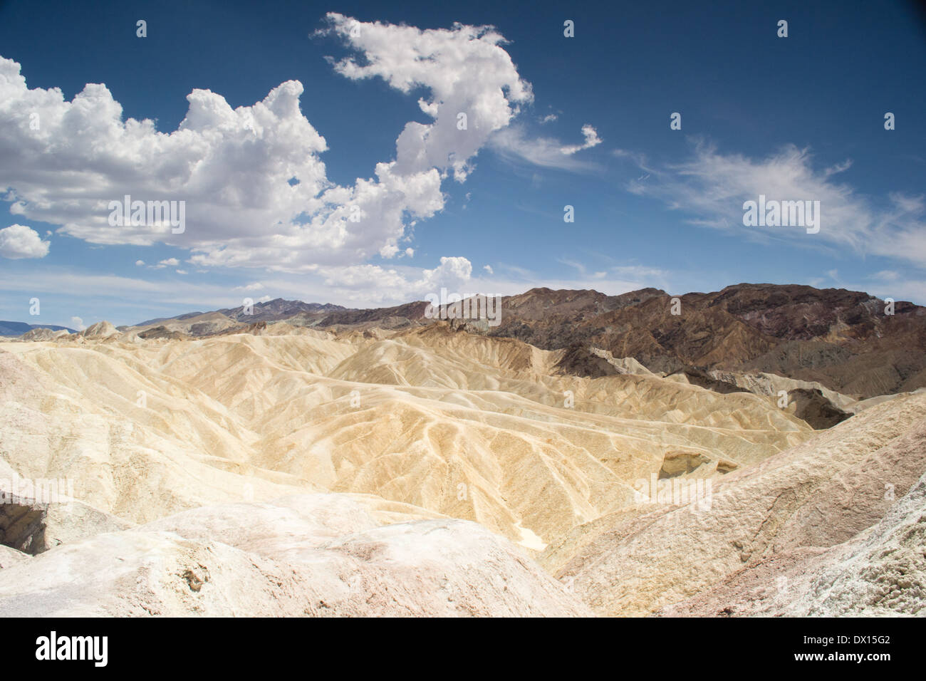 Ansicht des Death Valley in Nevada, USA Stockfoto