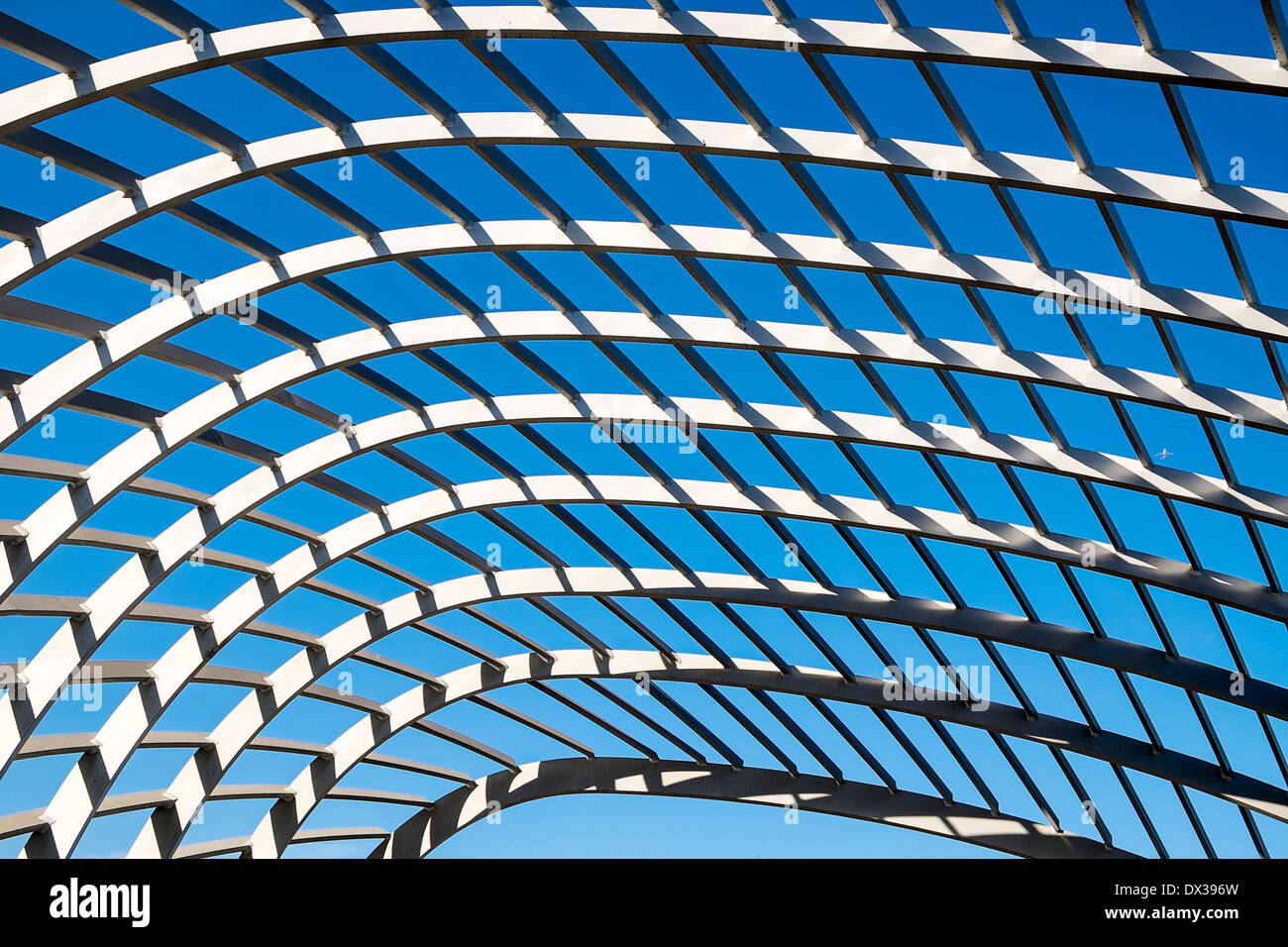 Geometrische Gitter abstrakt Stockfoto